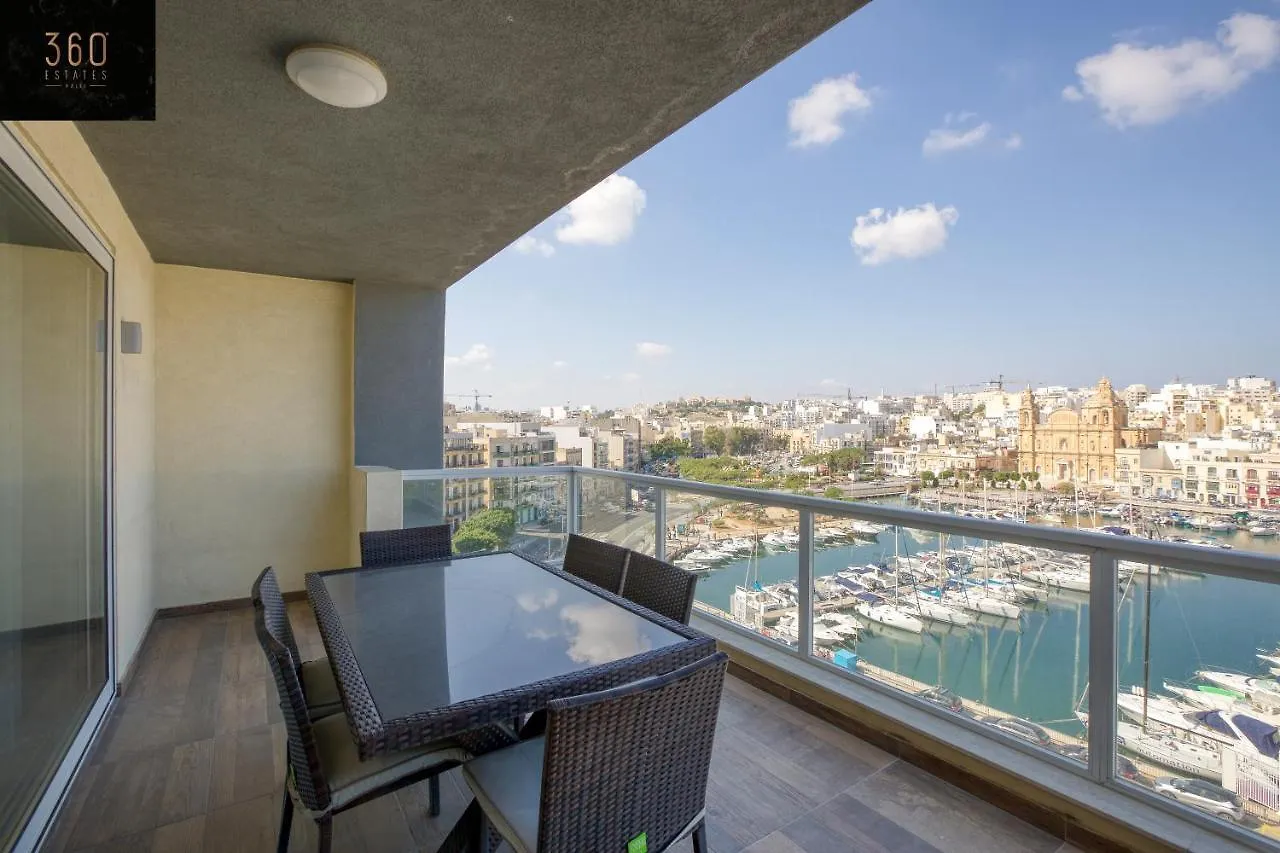 Apartment Seafront, Designer Apt With Private Terrace & Wifi By 360 Estates Pieta