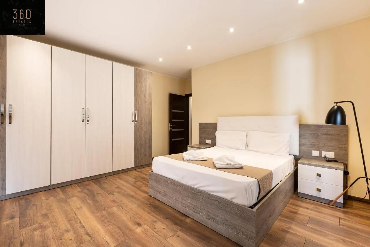 Seafront, Designer Apt With Private Terrace & Wifi By 360 Estates Pieta 0*,