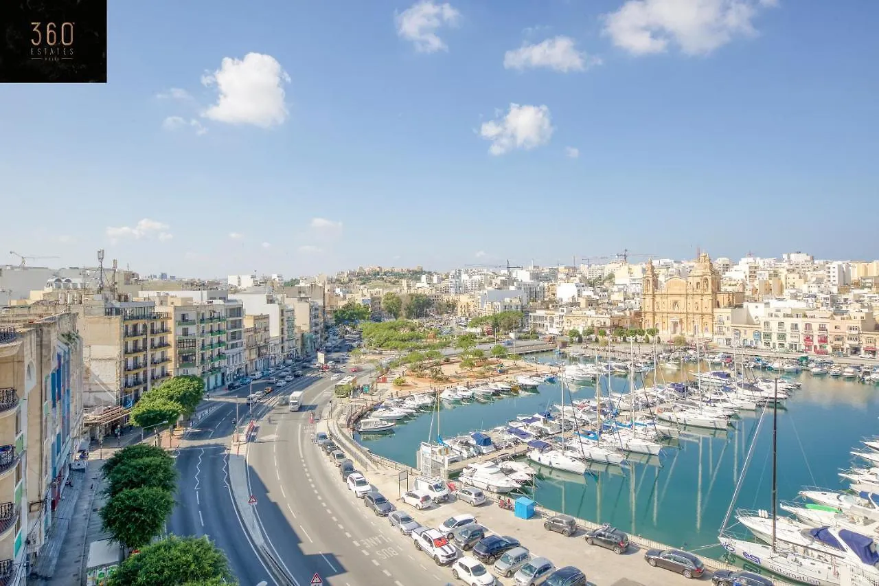 Seafront, Designer Apt With Private Terrace & Wifi By 360 Estates Pieta