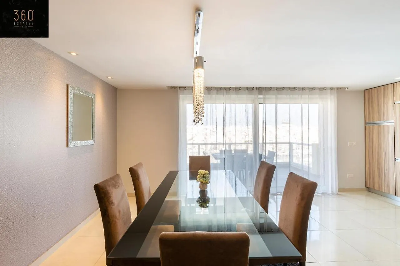 Seafront, Designer Apt With Private Terrace & Wifi By 360 Estates Pieta